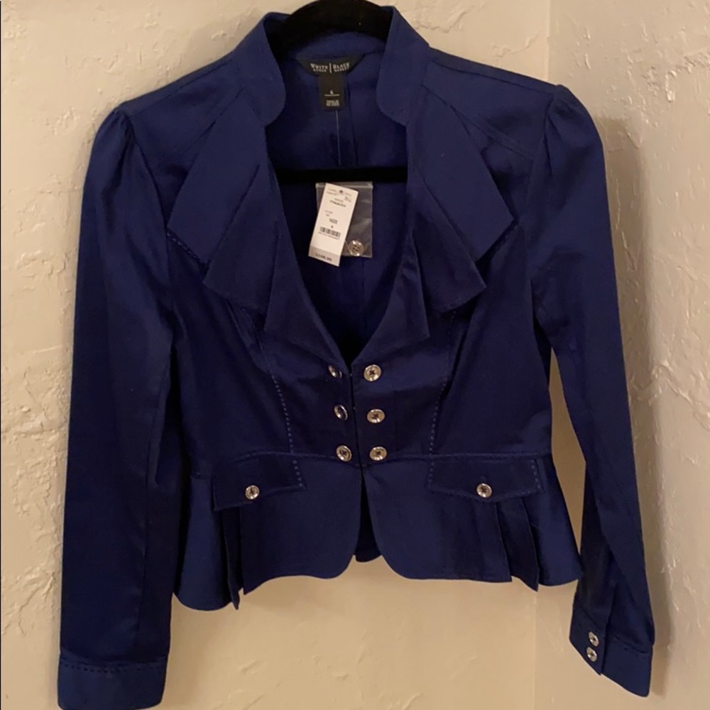 White House Black Market Blazer Sz 6
